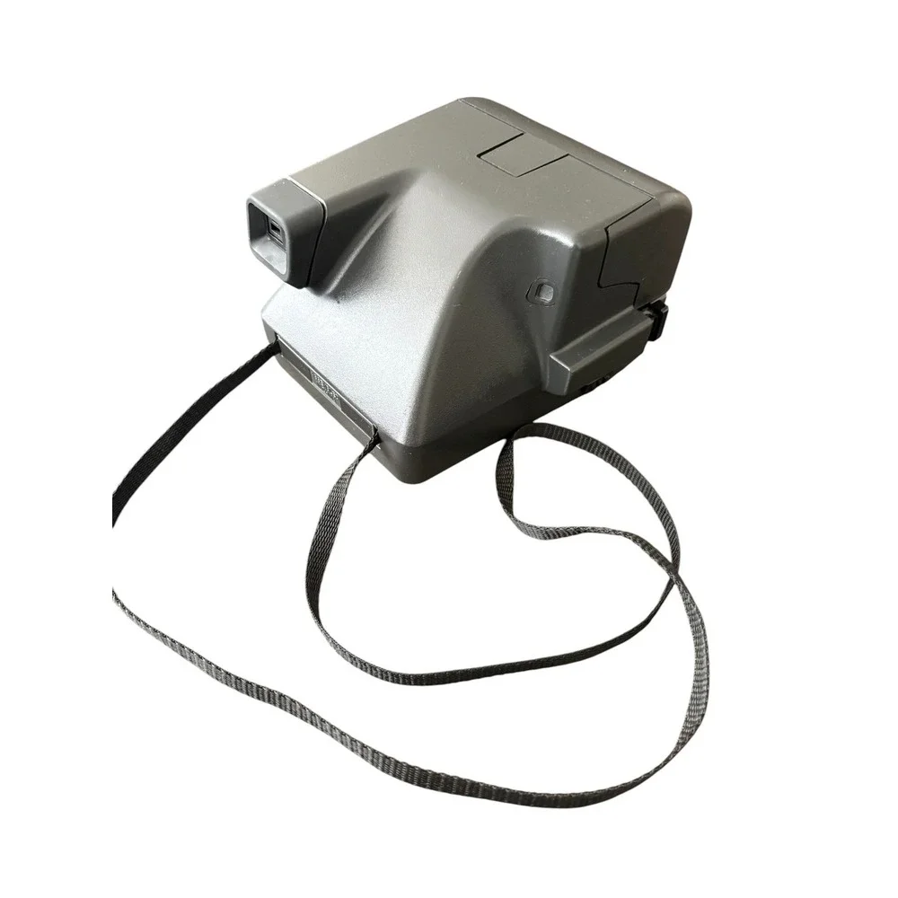 Polaroid OneStep Closeup Instant Film Camera Vintage 600 Series Dark Gray Flash